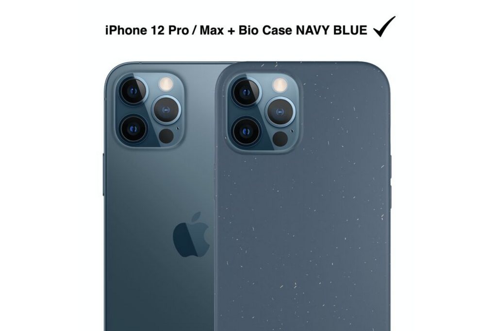BioCase iPhone 12/iPhone 12 Pro Blå