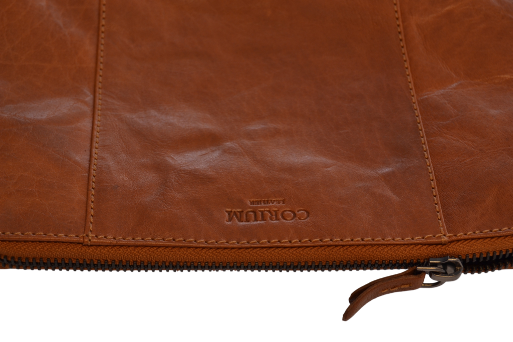 Corium kabel taske - cognac