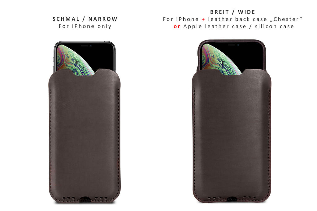 iPhone XS/11 Pro Kingston Smal Mørkebrun