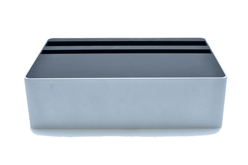 ALLDOCK HybridX 4-Port Aluminium/Sort
