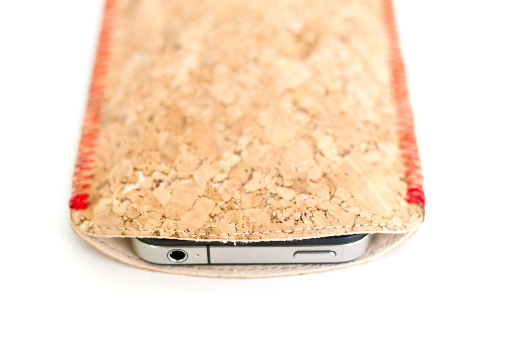 Kork iPhone 4 Sleeve Orange Syning