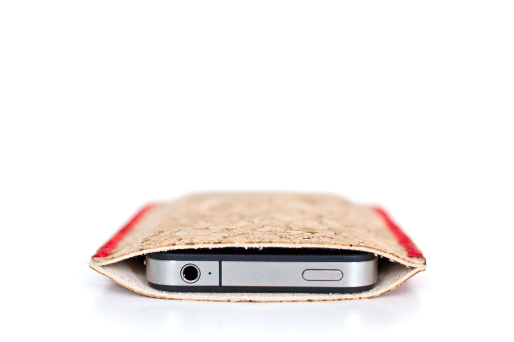 Kork iPhone 4 Sleeve Orange Syning