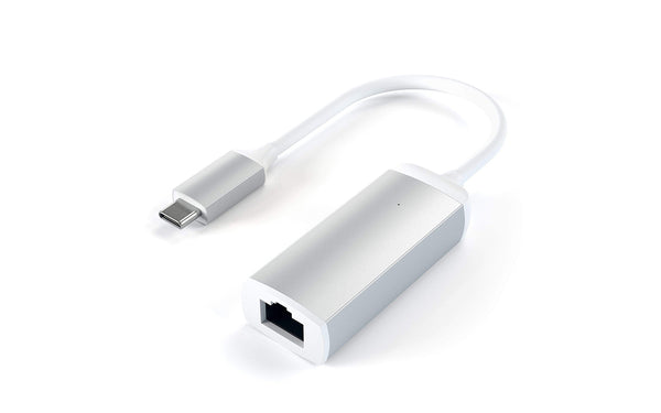 Satechi USB-C Ethernet Adapter Silver