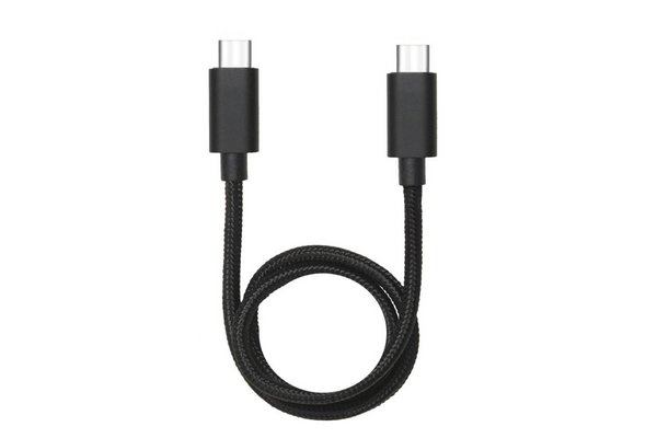 ALLDOCK USB-C/USB-C kabel Sort