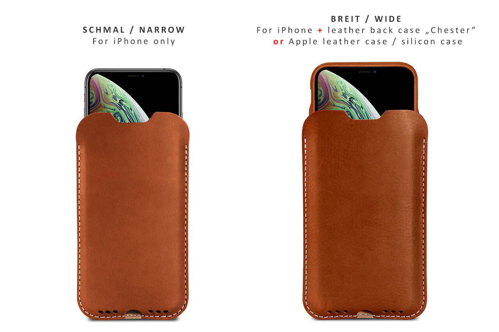 iPhone Xs/11 Pro Kingston Bred Lysebrun