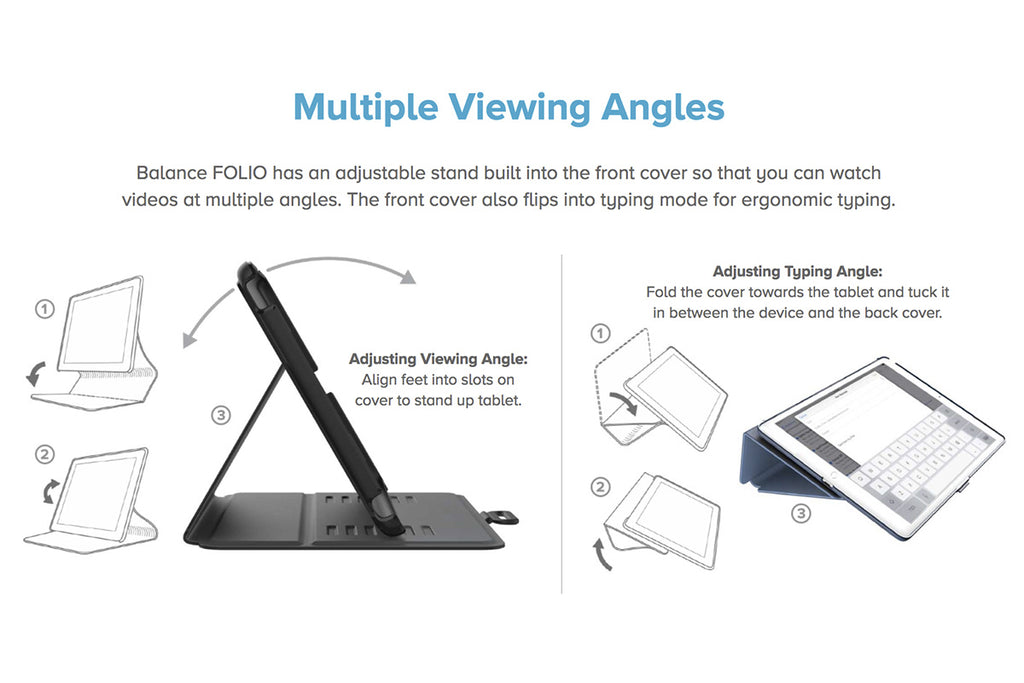 Balance Folio iPad 10.2"(2019/2020) Blå