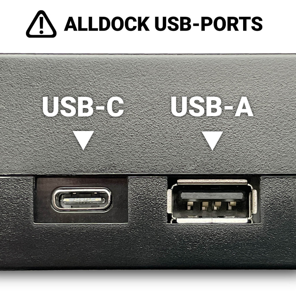 CLASSIC MEDIUM 4-PORT HVID Incl. 2 One-Hand Adaptere