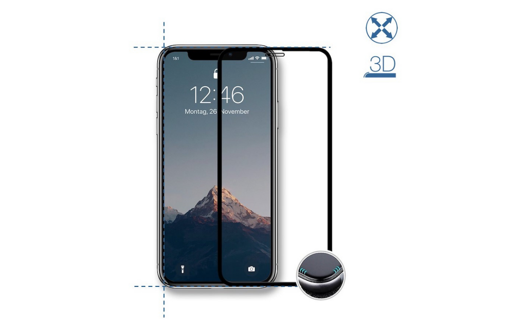 Beskyttelsesglas Curved