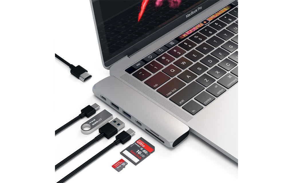 Satechi USB-C Pro Hub m/ 4K HDMI